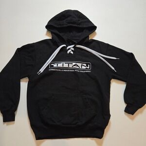 Titan Commercial Industrial HVAC Equipment Lace Up Hoodie Sweatshirt Dennan Sm